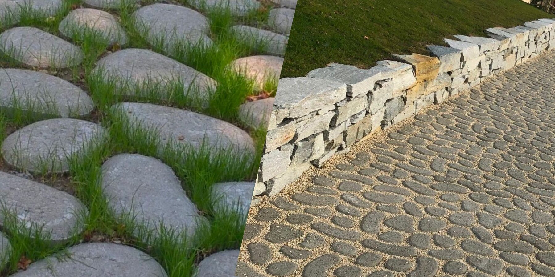 Acciottolato erboso e acciottolato cementato Acciottolato erboso e acciottolato cementato posato da Gallotta S.p.a.