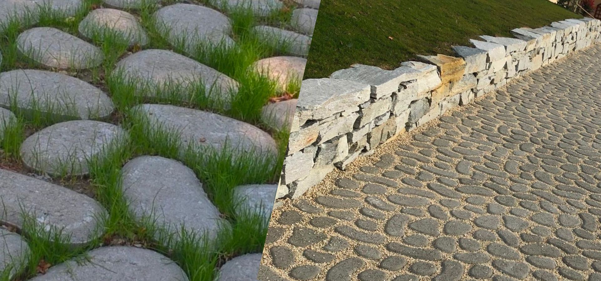 Acciottolato erboso e acciottolato cementato Acciottolato erboso e acciottolato cementato posato da Gallotta S.p.a.