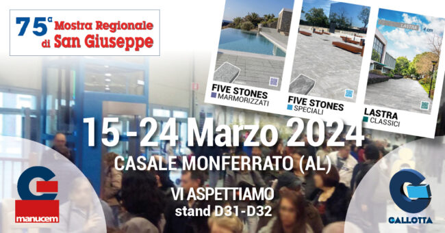 75° Mostra Regionale di San Giuseppe La Mostra Regionale di San Giuseppe è arrivata alla sua 75° edizione