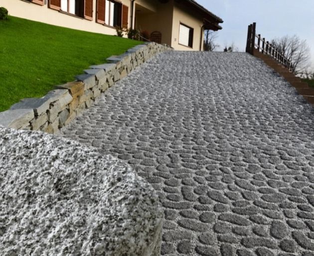 acciottolato ingresso - Gallotta SPA